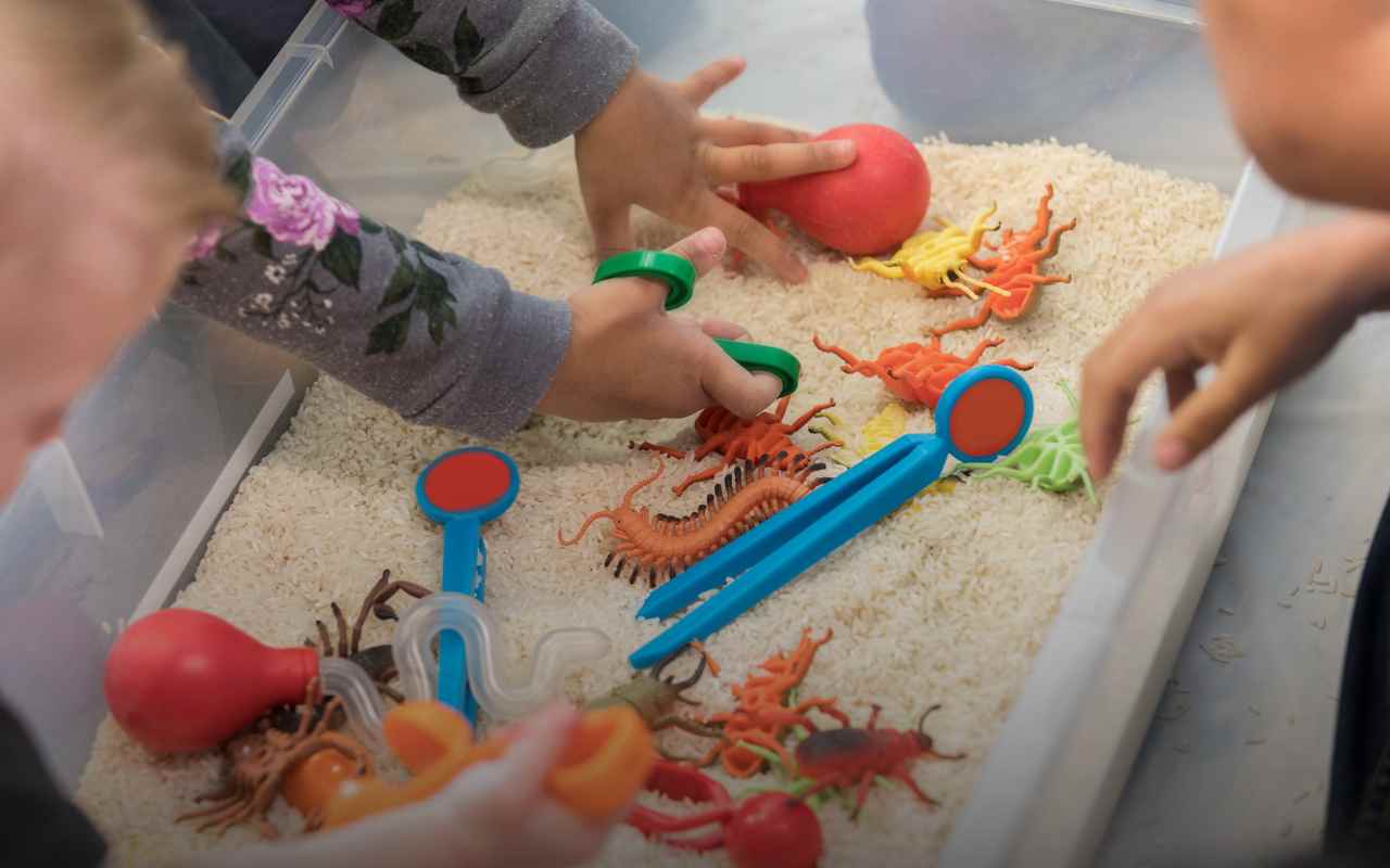 O que são os brinquedos sensoriais