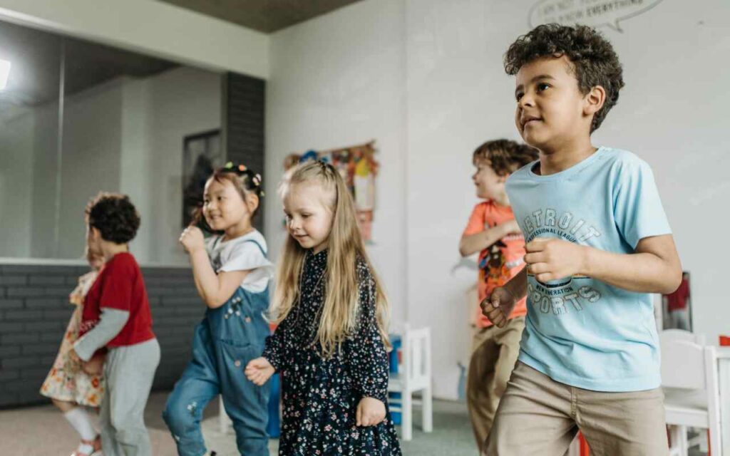 Dança e Movimentos Rítmicos crianças