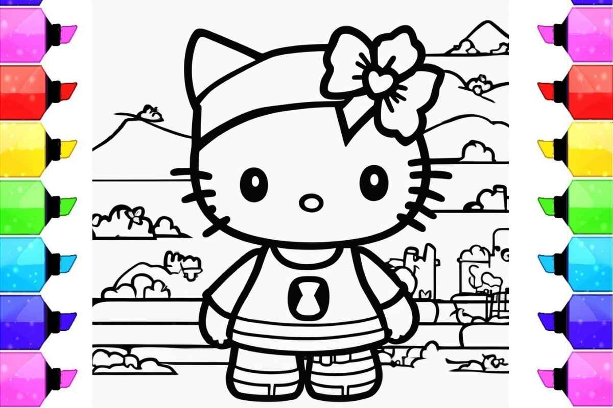 Fotos da Hello Kitty para desenhar